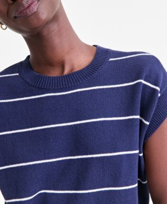 Women's Striped Crewneck Sweater