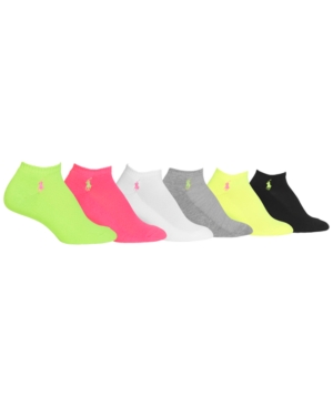 Polo Ralph Lauren Women's 6 Pack Sport Socks