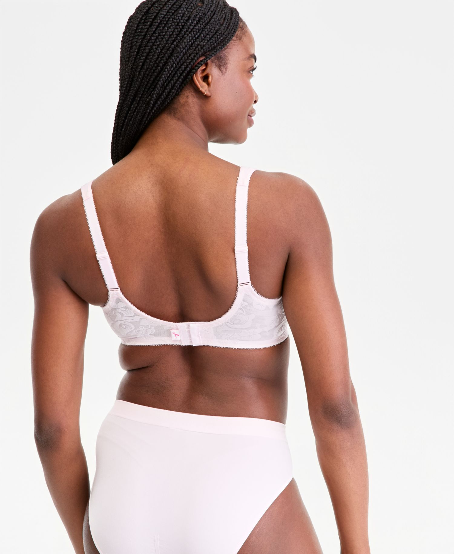 Women's Awareness Full Figure Seamless Underwire Bra 85567, Up To I Cup