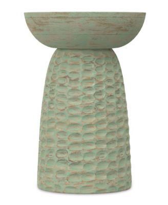 Boyd 13" Mango Wood Solid Accent Table