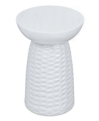 Boyd 13" Mango Wood Solid Accent Table