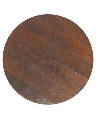 Boyd 16" Mango Wood Solid Tall Accent Table