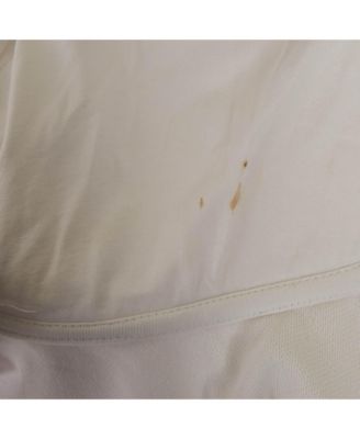 Women's White Logo Print Cotton Knit Zip-Up Hoodie Jacket