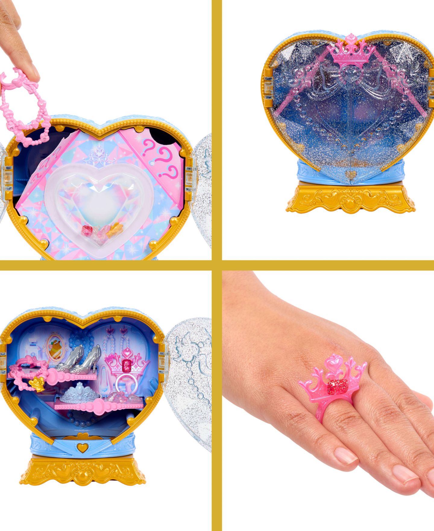 Детская кукла Disney Princess Jewel Reveal Surprise Cinderella Fashion Doll — фото 4