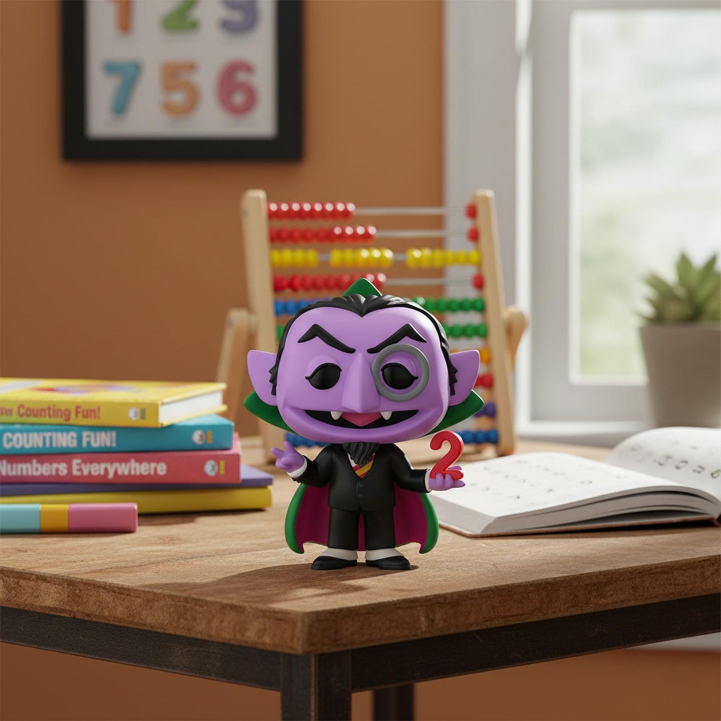 Детская фигурка Funko Pop! The Count Sesame Street 3.75" Vinyl Figure, Ages 3+ — фото 5