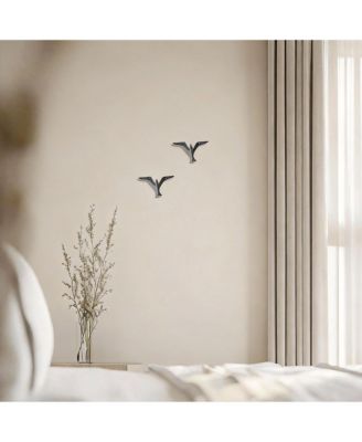 Iron Gull Bird Wall Hooks - Rustic Decor for Coats & Bags