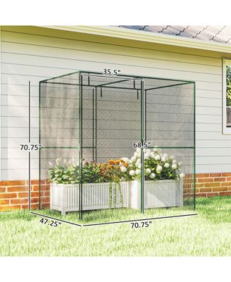 6' x 4' x 6' Crop Cage, Plant Protection Tent,