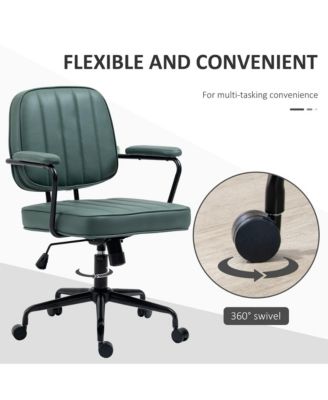 Home Office Chair with Adjustable Height Tilt Function