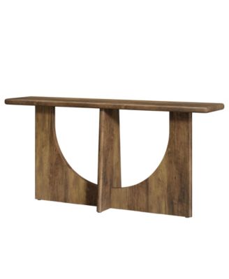 Console Table for Entryway, 71-Inch Farmhouse Entryway Table with Sturdy Geometric Frame, Extra Long Sofa Console Behind The Couch