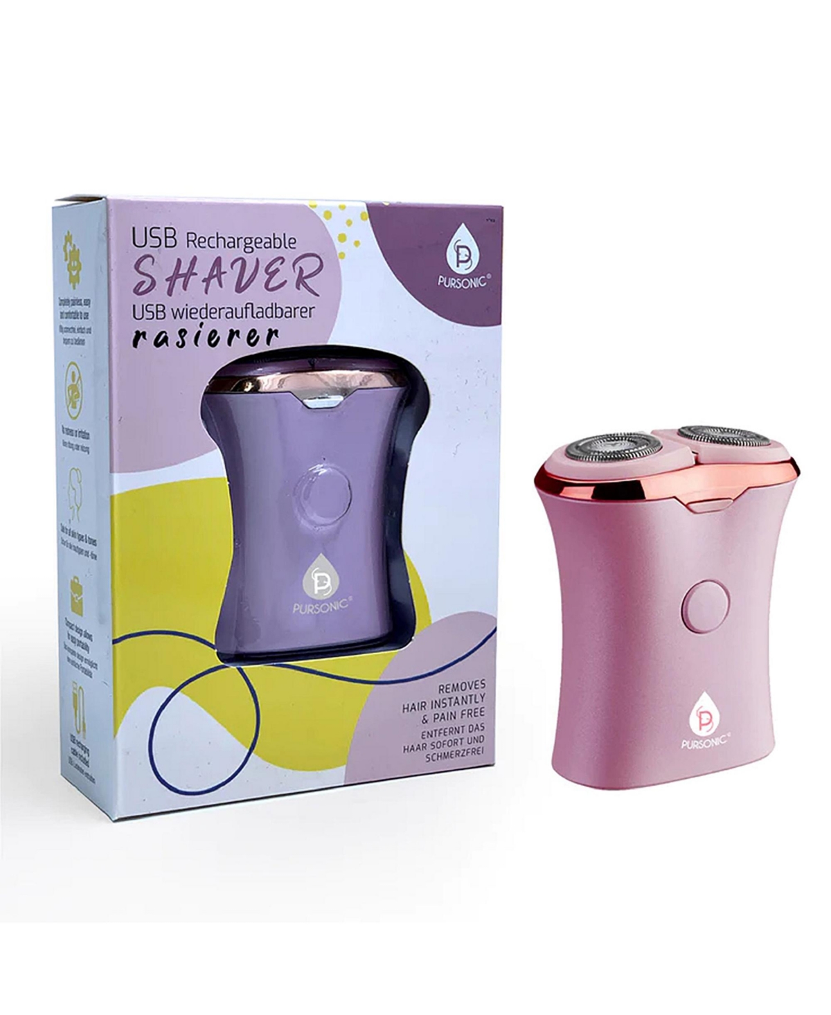 Pursonic Ipl Laser Device & Painless Shaver: Your Ultimate At-Home Hair Removal Duo