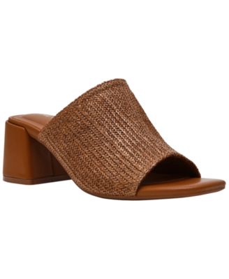 Women's Flutter Block Heel Dress Sandals