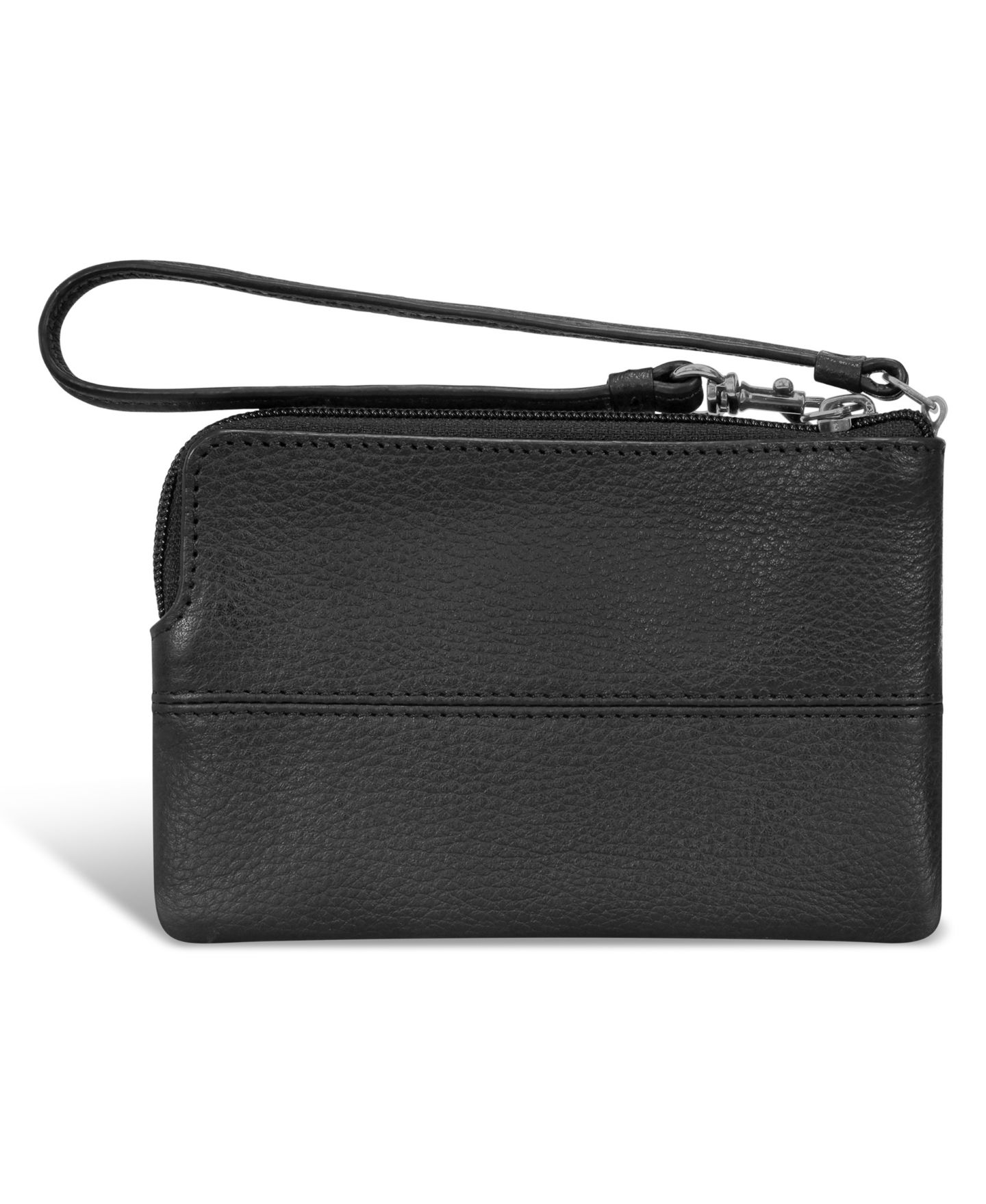 Сумка CHAMPS Onyx Collection 6" Leather Wristlet, цвет: Чёрный — фото 2