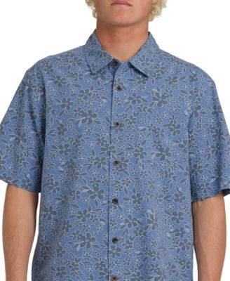 Quiksilver Men's Flower Field Short-Sleeve Shirt