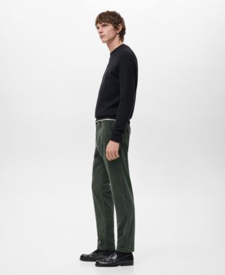 Men's Corduroy Slim-Fit Pants