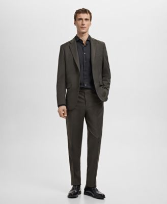 Men's Slim-Fit Cotton Poplin Dress Shirt