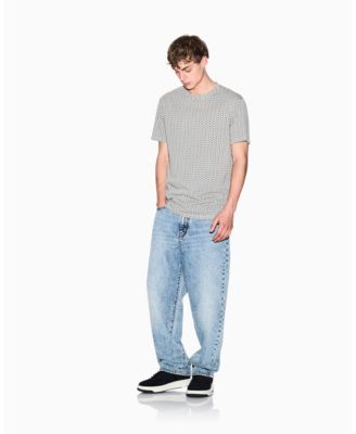 Men's Short Sleeve Allover Logo Print T-Shirt