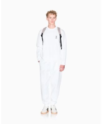 Men's Fleece Logo Patch Jogger Pants