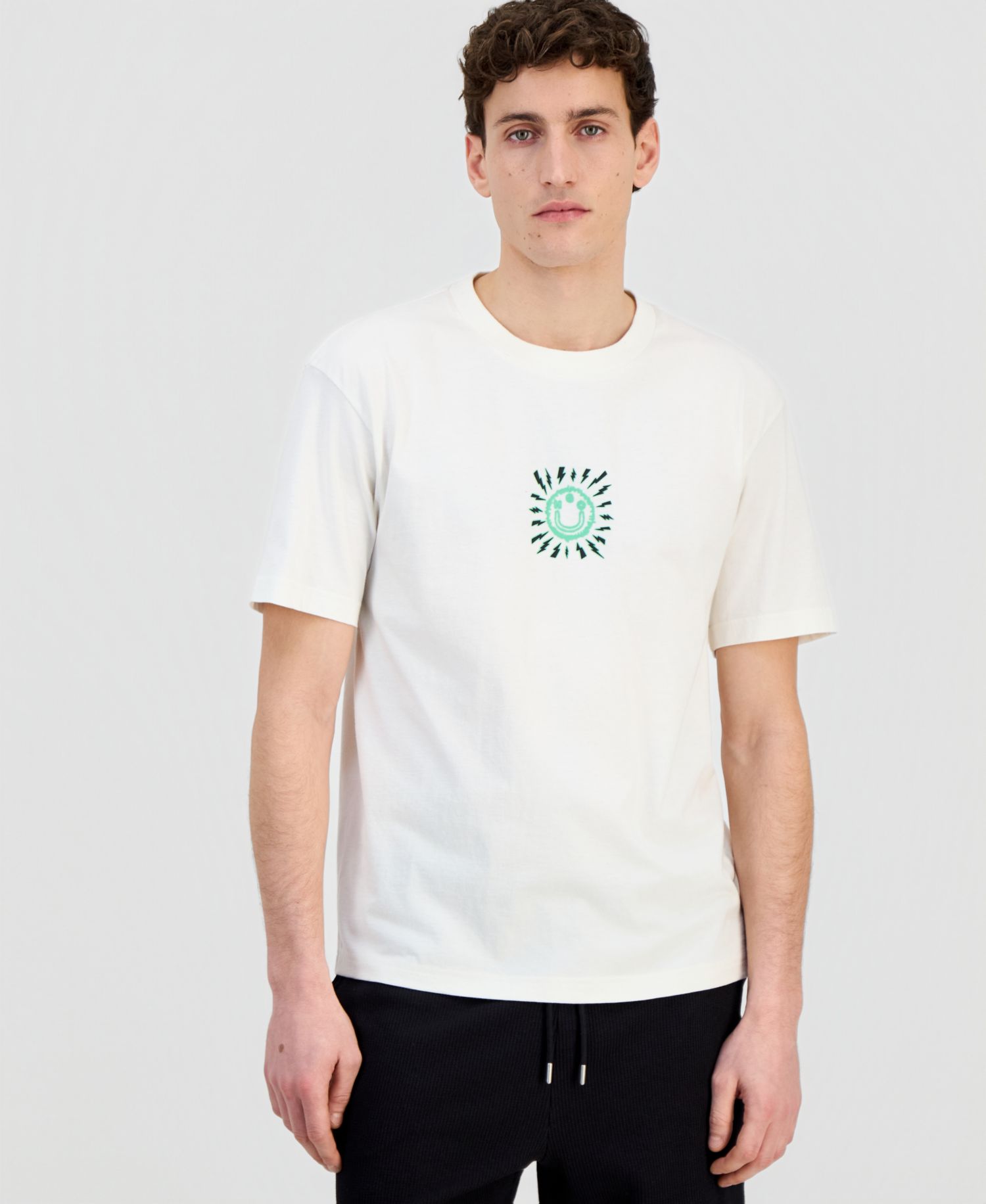 Men's Cotton Logo Crewneck T-Shirt
