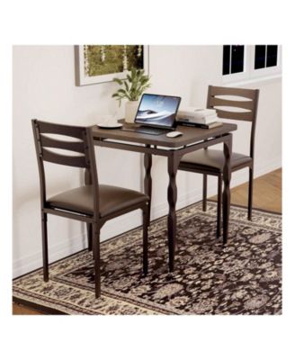 Kitchen Table Home Dining Table Set For 2 Dining Table And Chairs Set Of 2 for Dining Room, Home Office, Living Room