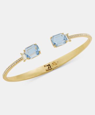 Crystal Stone Cuff Bracelet