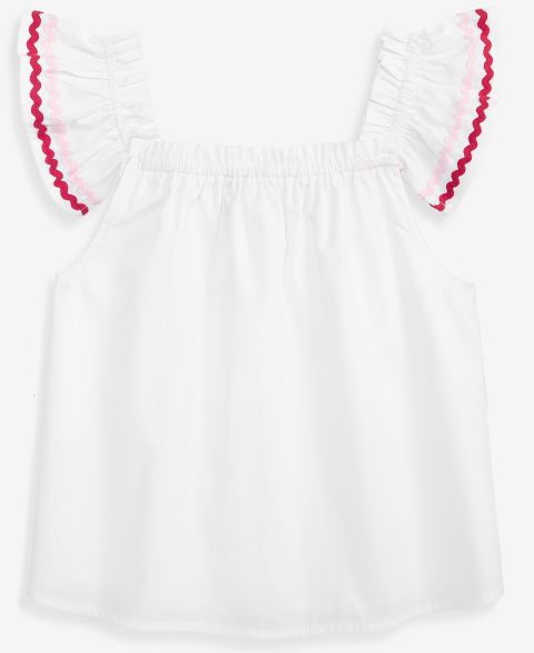 Топ CeCe Rik Rak Cotton Flutter для девочек