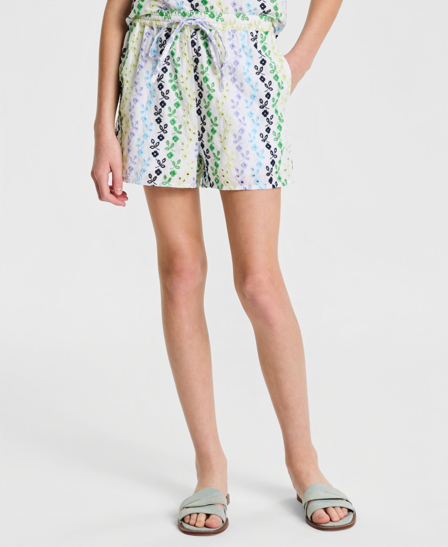Girls' 7-16 Drawstring Shorts