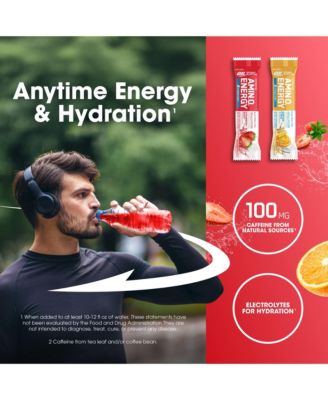 Essential Amino Energy Plus Electrolytes Stick Packs, Energy Powder, Surfside Citrus and Strawberry Burst, 30 Count