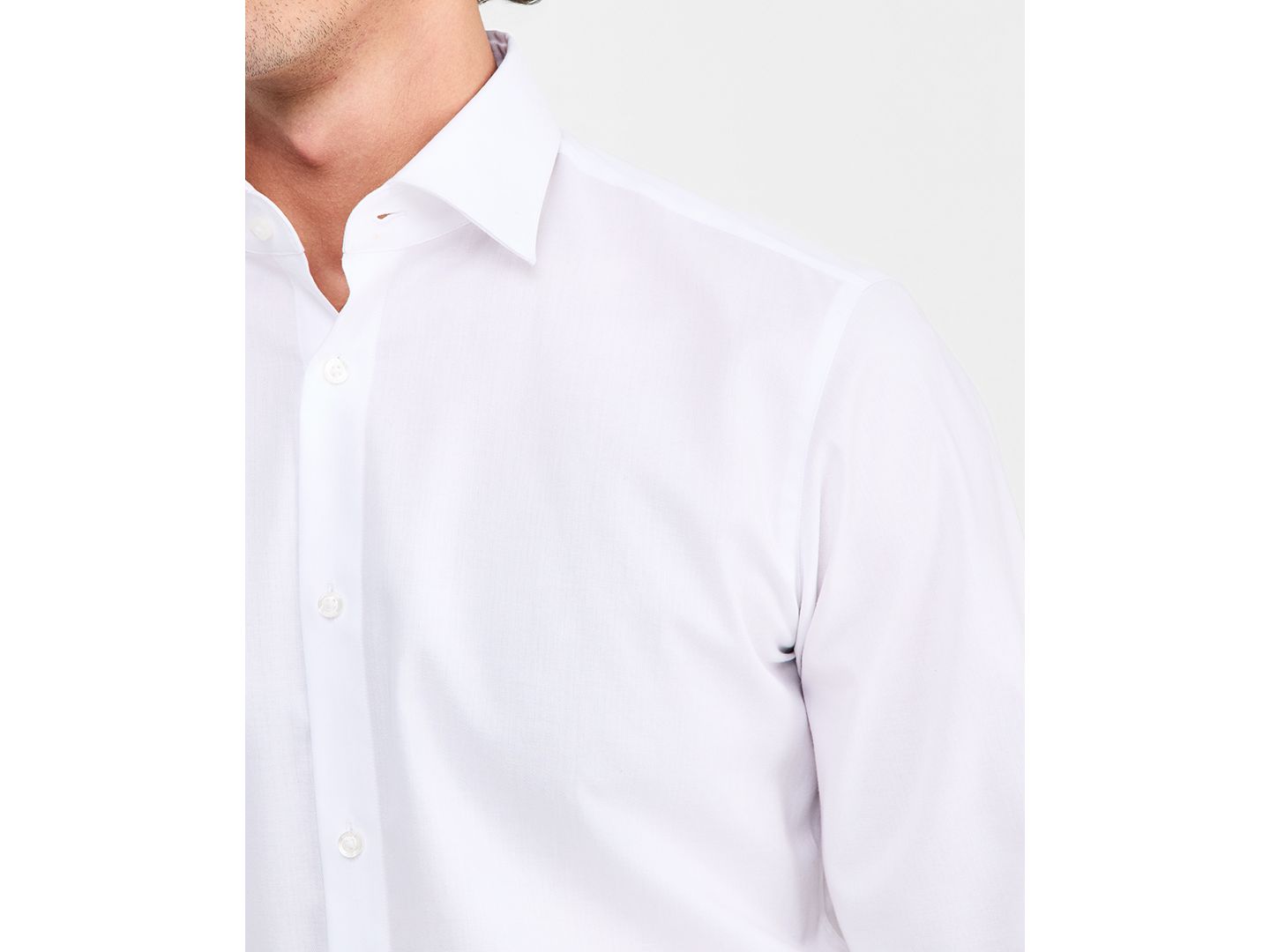 Мужская рубашка Hugo Boss Valerio Long Sleeve Button-Front Geo Print, цвет: Белый — фото 5