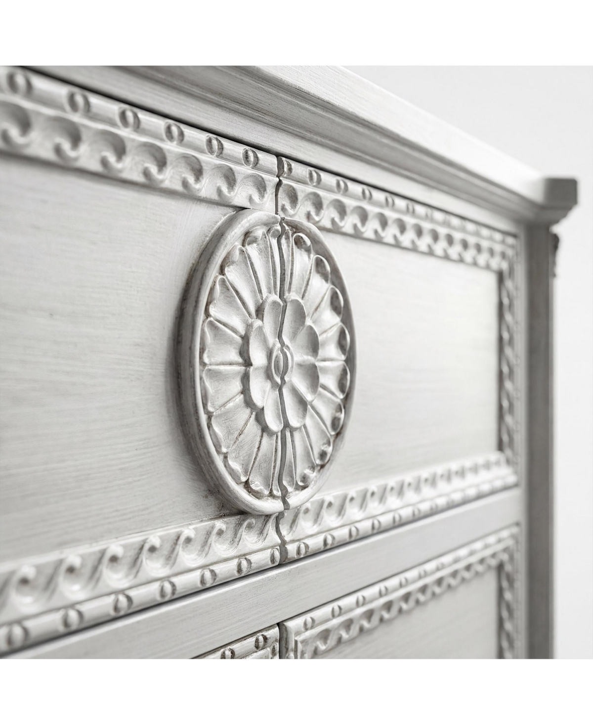 Homsee White Storage Dresser Organizer With 6 Drawers