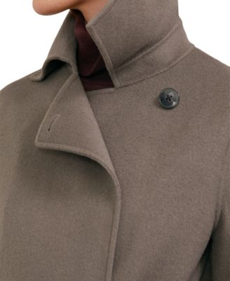 Women's Wool-Blend Belted Blind Seam Coat