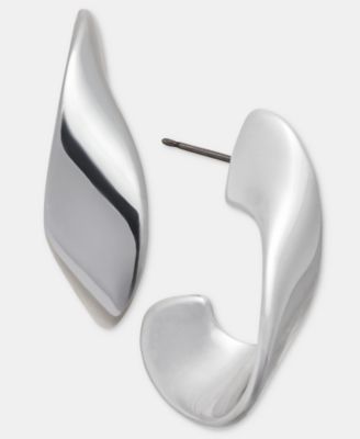 Twisted Hoop Earrings 