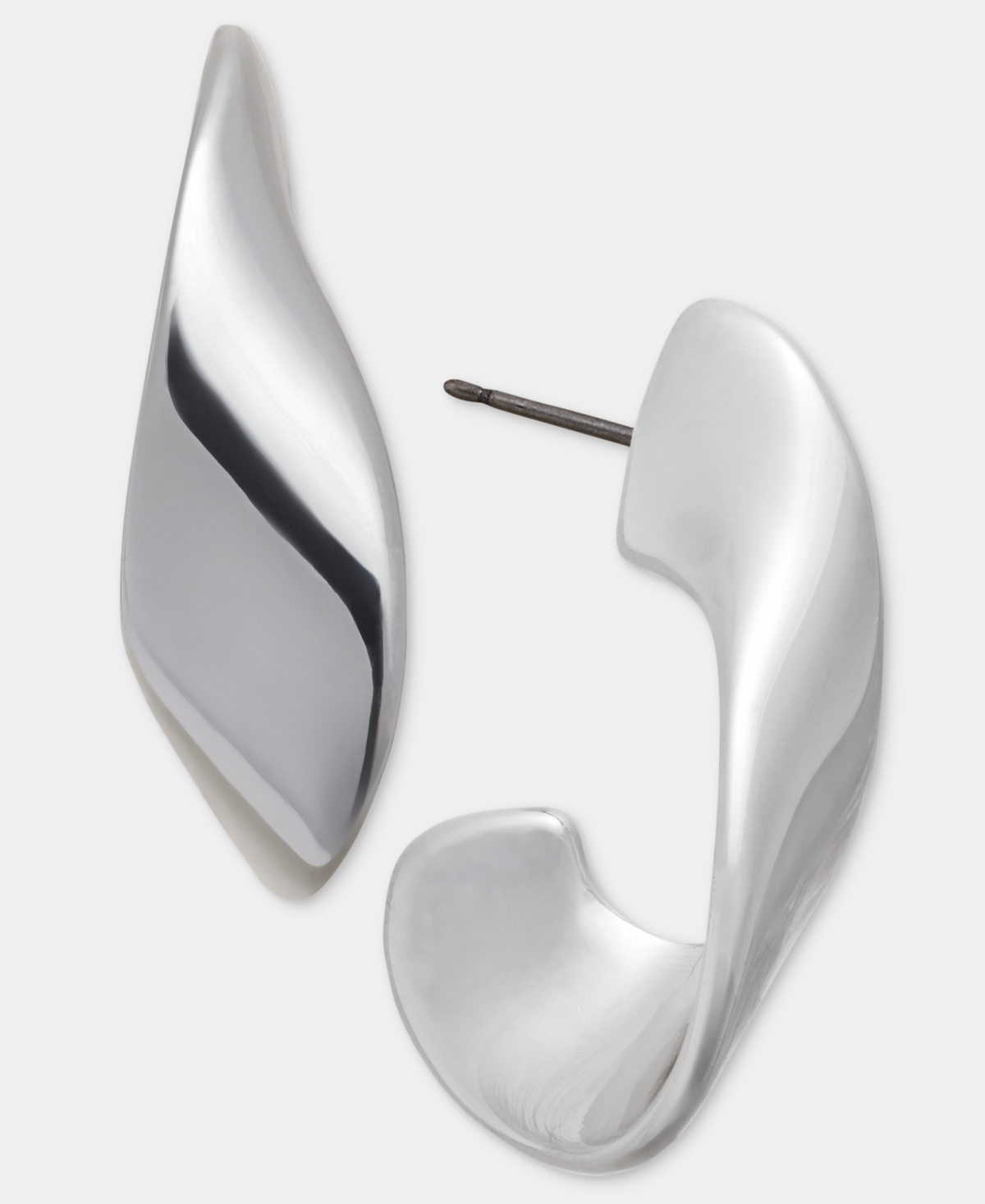 Anne Klein Twisted Hoop Earrings