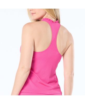 Women's Swim Nina Ruffled Trim Tankini Top