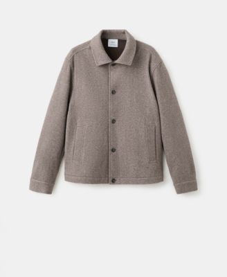 Men's Regular Fit Flannel Overshirt