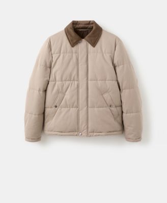 Men's Short Water-Repellent Puffer Jacket