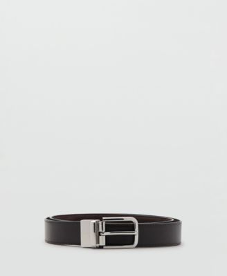 Men's Reversible Nappa Leather Belt