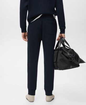 Men's Elastic Waist Cotton Joggers