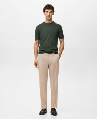 Men's Cotton Fine-Knit T-Shirt