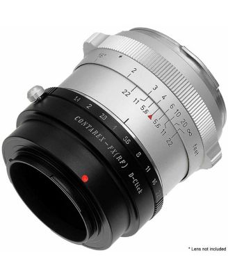 Mount Adapter with De-Clicked Aperture Control Dial for Contarex Lens to Fujifilm X-Mount Camera