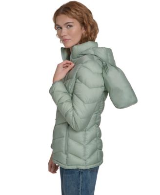 Women's Packable Hooded Puffer Coat