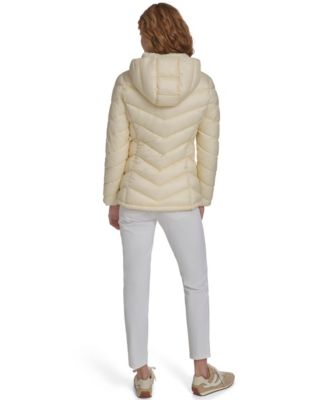 Women's Packable Hooded Puffer Coat
