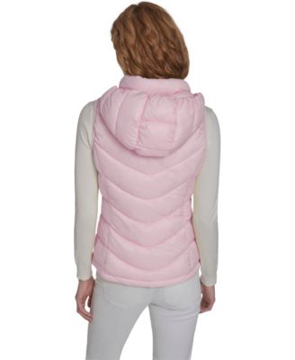 Women's Packable Hooded Puffer Vest