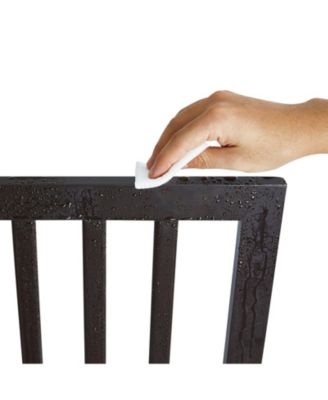 4-Panel Folding Indoor Pet Gate, 24" H x 80.3" W, Adjustable Barrier with Quiet Foot Pads