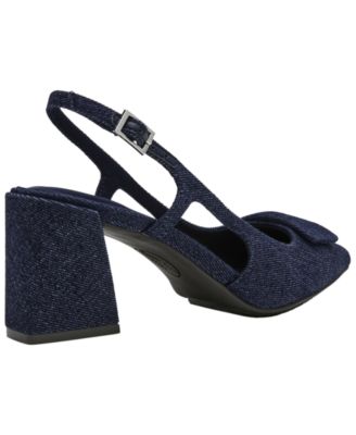 Women's Renetta Slingback Block Heel Pumps