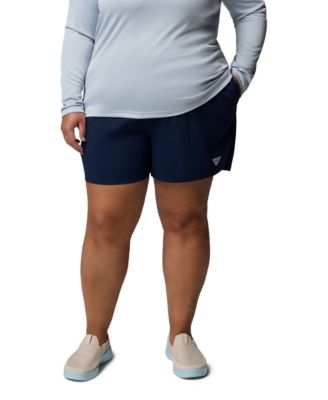 Plus Size Rugged Water Comfort Stretch Shorts