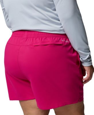 Plus Size Rugged Water Comfort Stretch Shorts