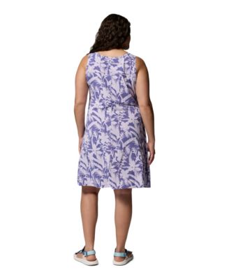 Plus Size Chill River Printed Active Dress