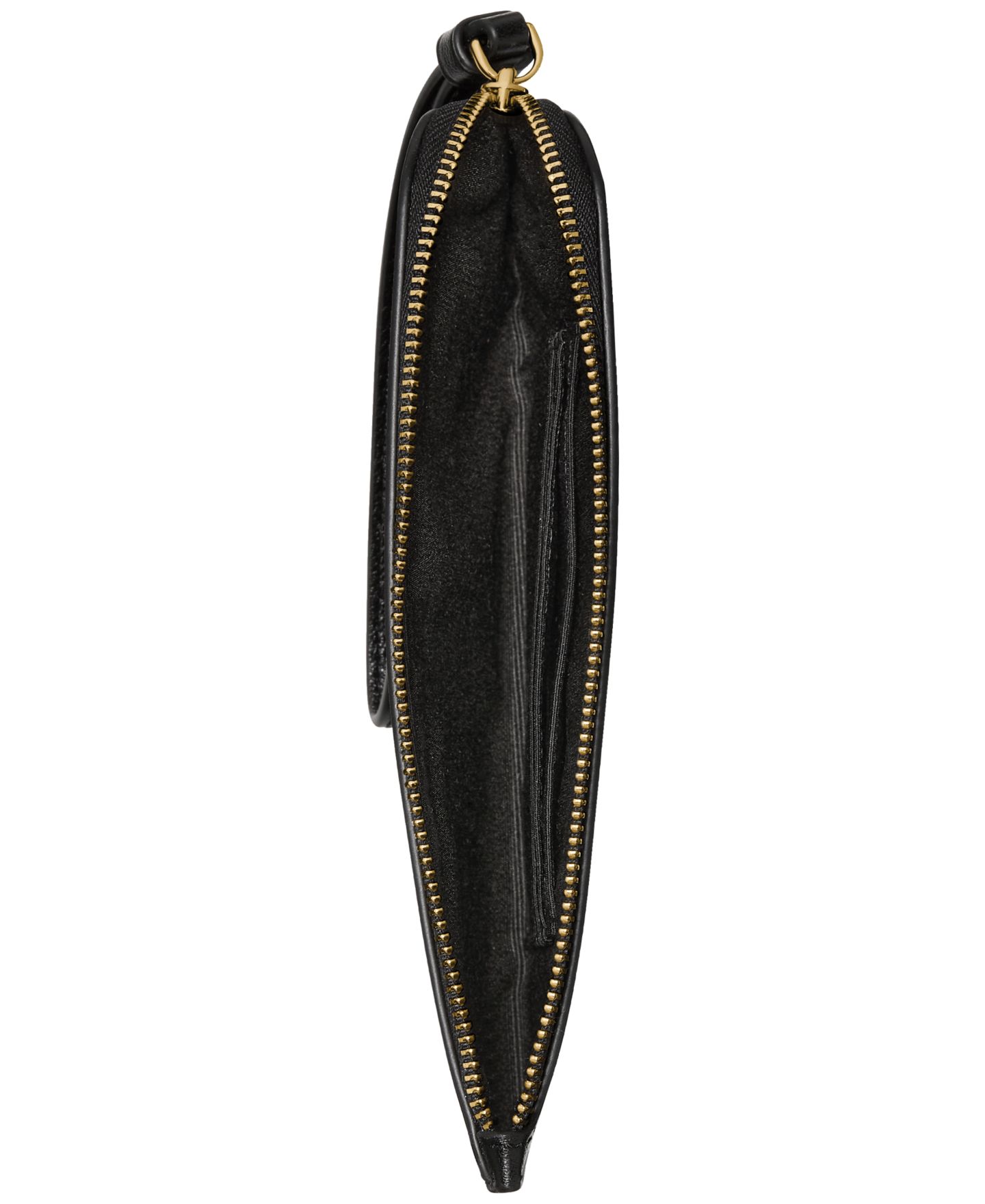 Клатч-браслет kate spade new york Zippy из гладкой кожи, цвет: Чёрный — фото 4