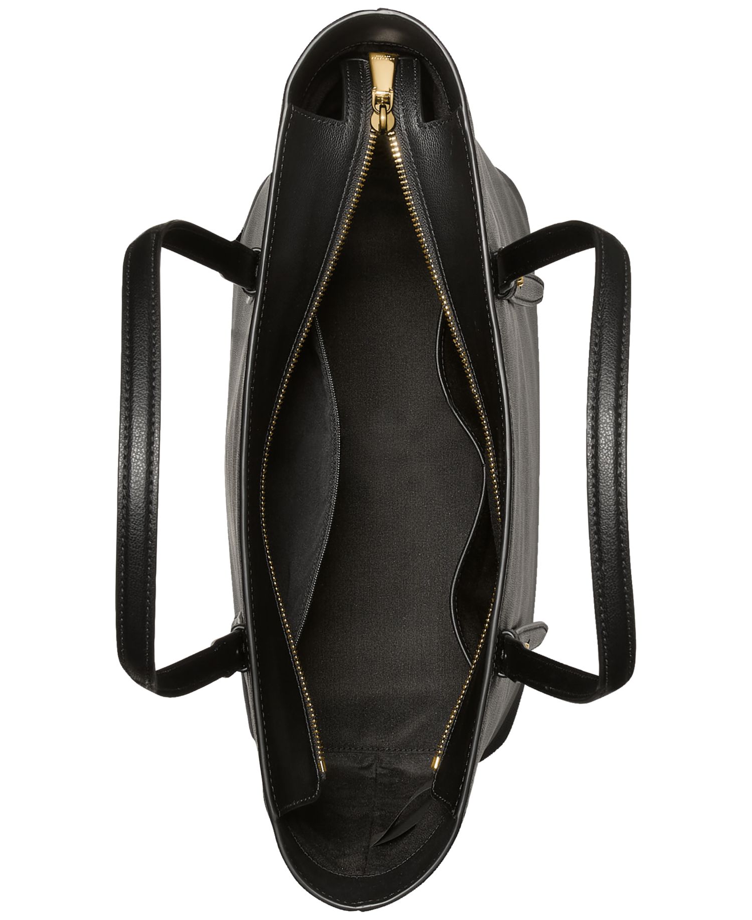 Do It All Large Leather Zip Tote Bag