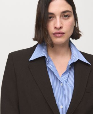 Women's Straight-Fit Suit Blazer